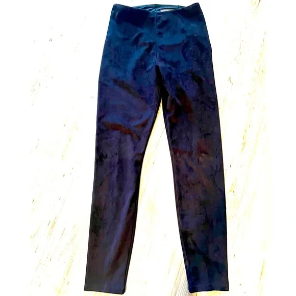 Lysse Pants Jumpsuits Lysse Black Suede Leggings Pants Size